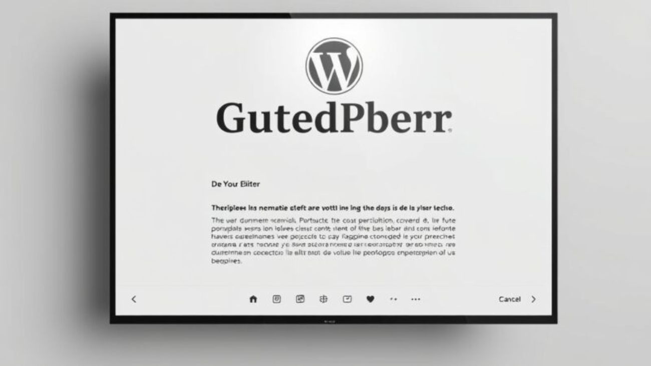 comment utiliser gutenberg sur wordpress