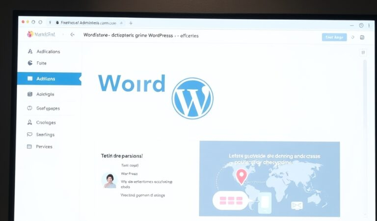 tableau de bord wordpress lent
